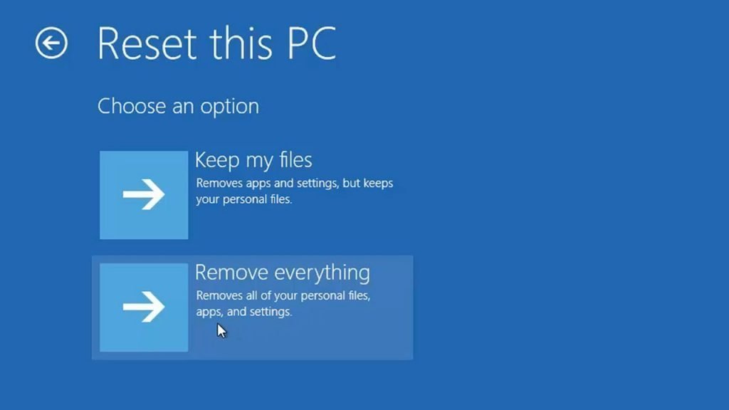 optimize windows 10 for gaming be resetting windows