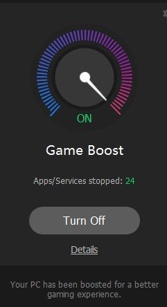 game boost on