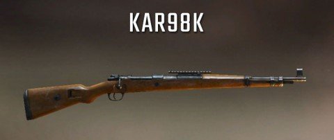 KAR98K Best sniper rifle pubg