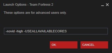 team fortress classic launch options