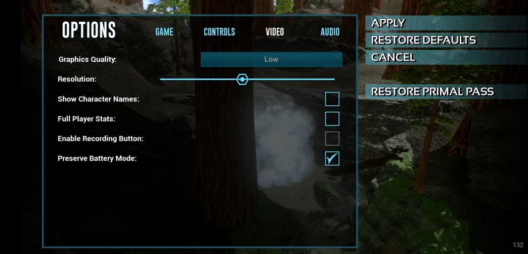 Ark Survival Evolved Mobile Game Best settings to fix lag