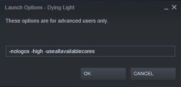 Steam Launch Options for Dying Light to fix lag & boost FPS