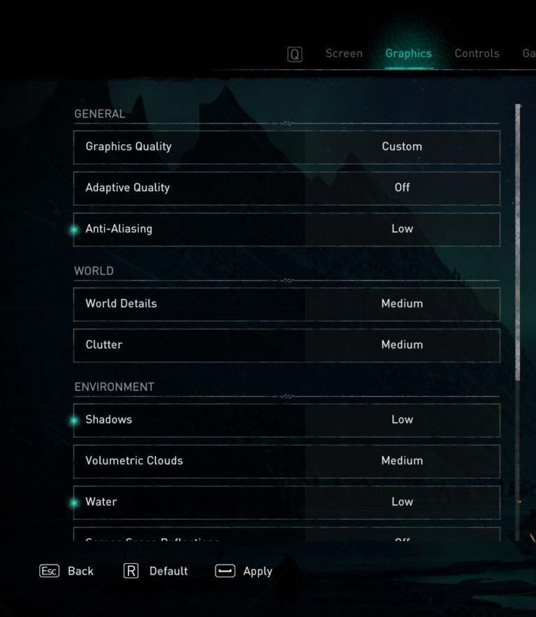 Valhalla Graphics Bad Assassin's Creed Valhalla Best Settings for max Fps