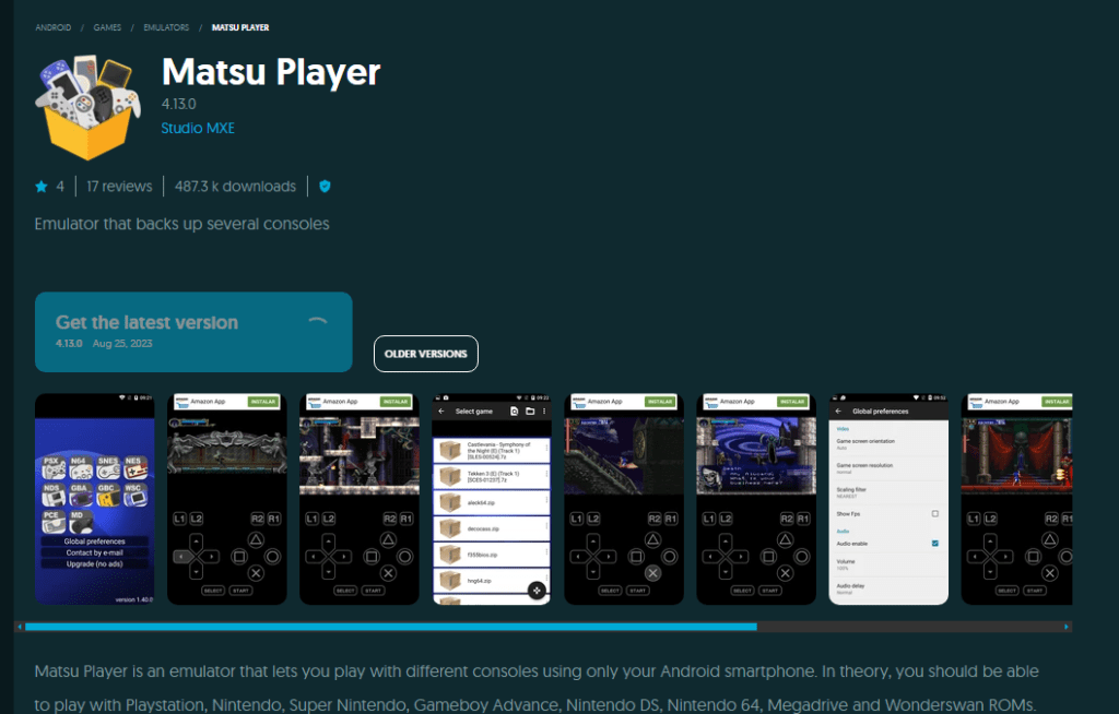 GBA emulators for Android