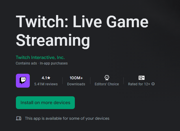 game streaming apps for streamers